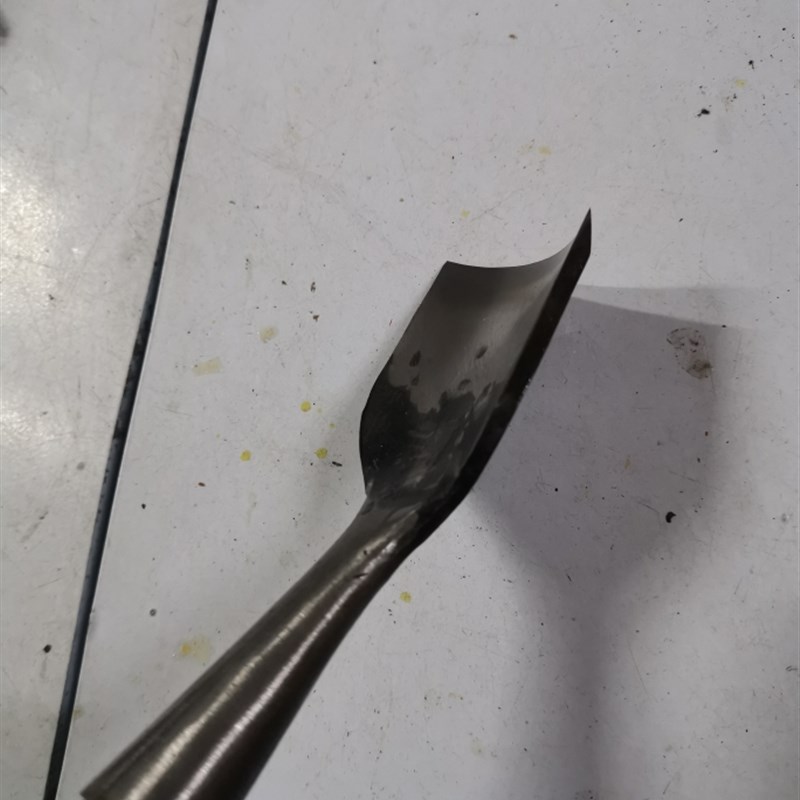 大号打胚翘头深圆刀大圆刀蝴蝶弧形刀手工锻打雕刻刀挖果盘肌理刀