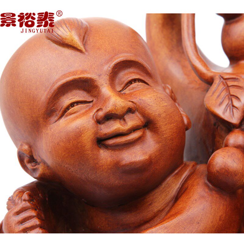招财童子葫芦摆件家居饰品家庭客厅室内电视柜装饰工艺品开业礼品