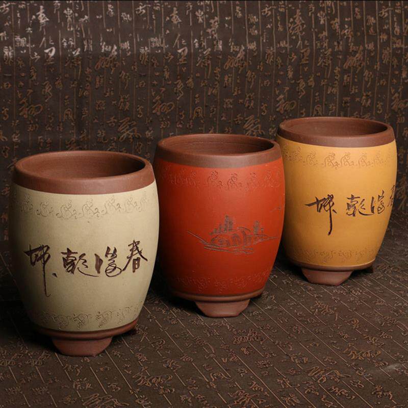 紫砂花盆 大多肉植物小陶瓷拼盘花盆