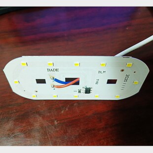 防潮灯LED灯芯12珠2835光源高压免驱动220V维修替防爆灯芯片白光