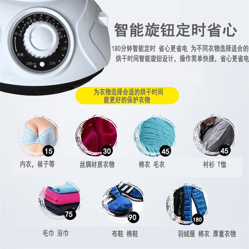 通用烘干衣机大功率1200W2000W电机主机头大型家用商用烘干机头