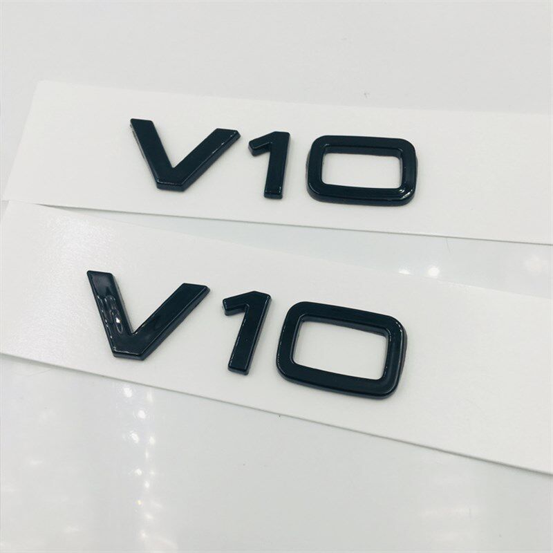 专用于奥迪R8车标改装黑色标前后四环标侧标V10车身装饰改装尾标