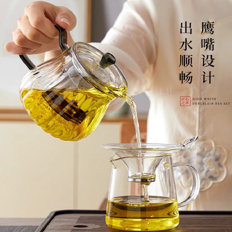 茶壶泡茶家用花茶壶2025新款茶水分离耐高温玻璃茶具过滤壶泡茶器