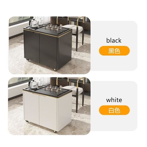 阳台茶桌家用小户型茶水柜烧水壶一体收纳移动茶台泡茶多功能茶车
