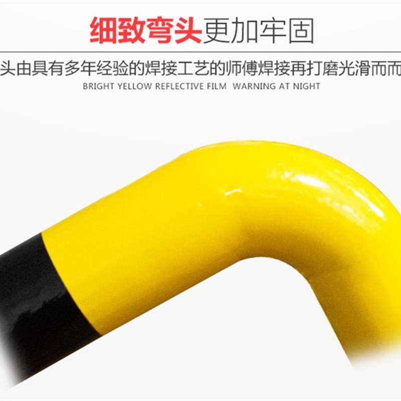 加油站岛M型防撞护栏防撞杆加油站防撞柱U型护栏弧形护栏定制定做