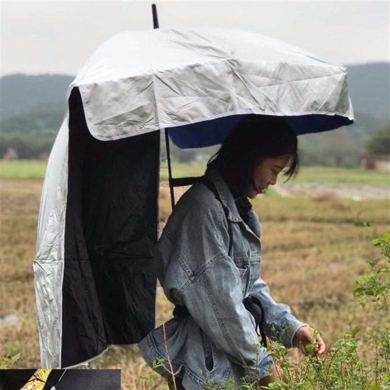 雨伞太阳伞防晒伞可背式遮阳伞摆摊户外钓鱼伞钓伞采茶伞背伞神器