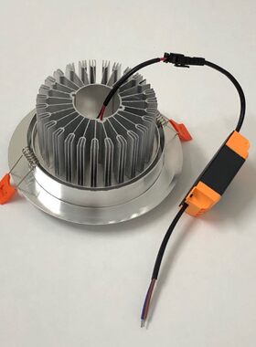 led射灯嵌入式天花客厅筒灯7w9w12w15w18瓦开孔11/14/16/17cm公分