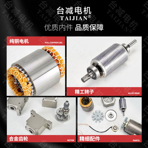 微型交流6W-750W 直线推杆往复电机垂直水平齿轮减速电机单相220v