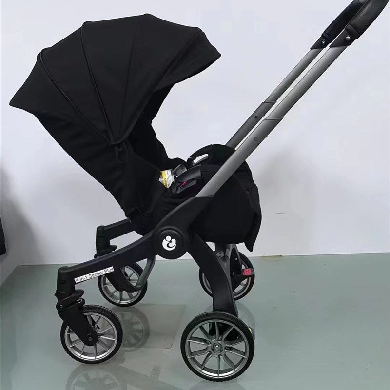 新生婴儿提篮推车三四合一高景观折叠双向宝宝车载提篮座椅多功能