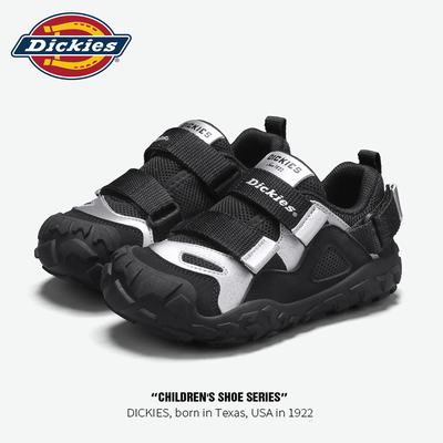 Dickies儿童运动鞋新款中大童魔术贴防滑户外登山鞋子软底跑步鞋 — 3