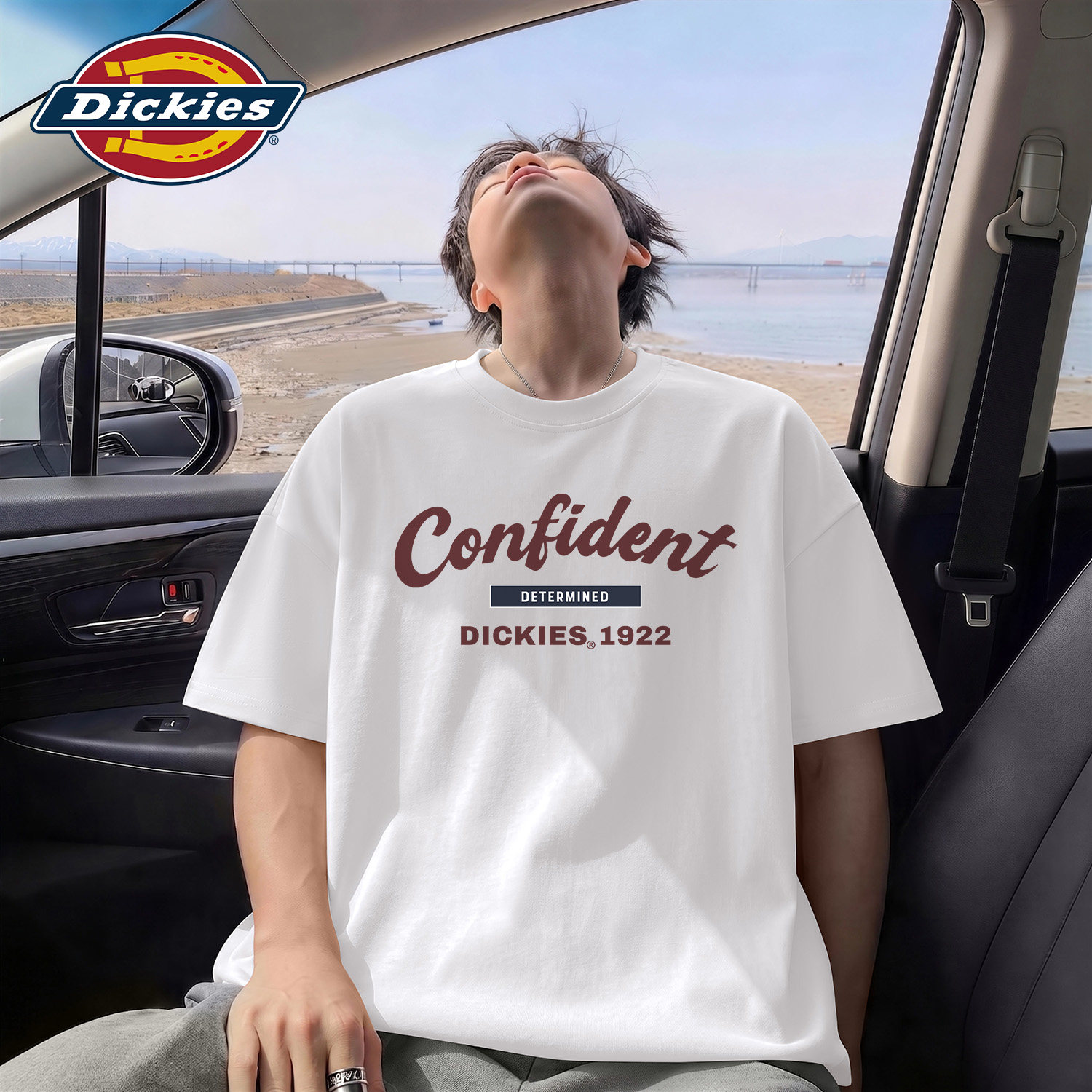 Dickies美式标语印花短袖T恤男生