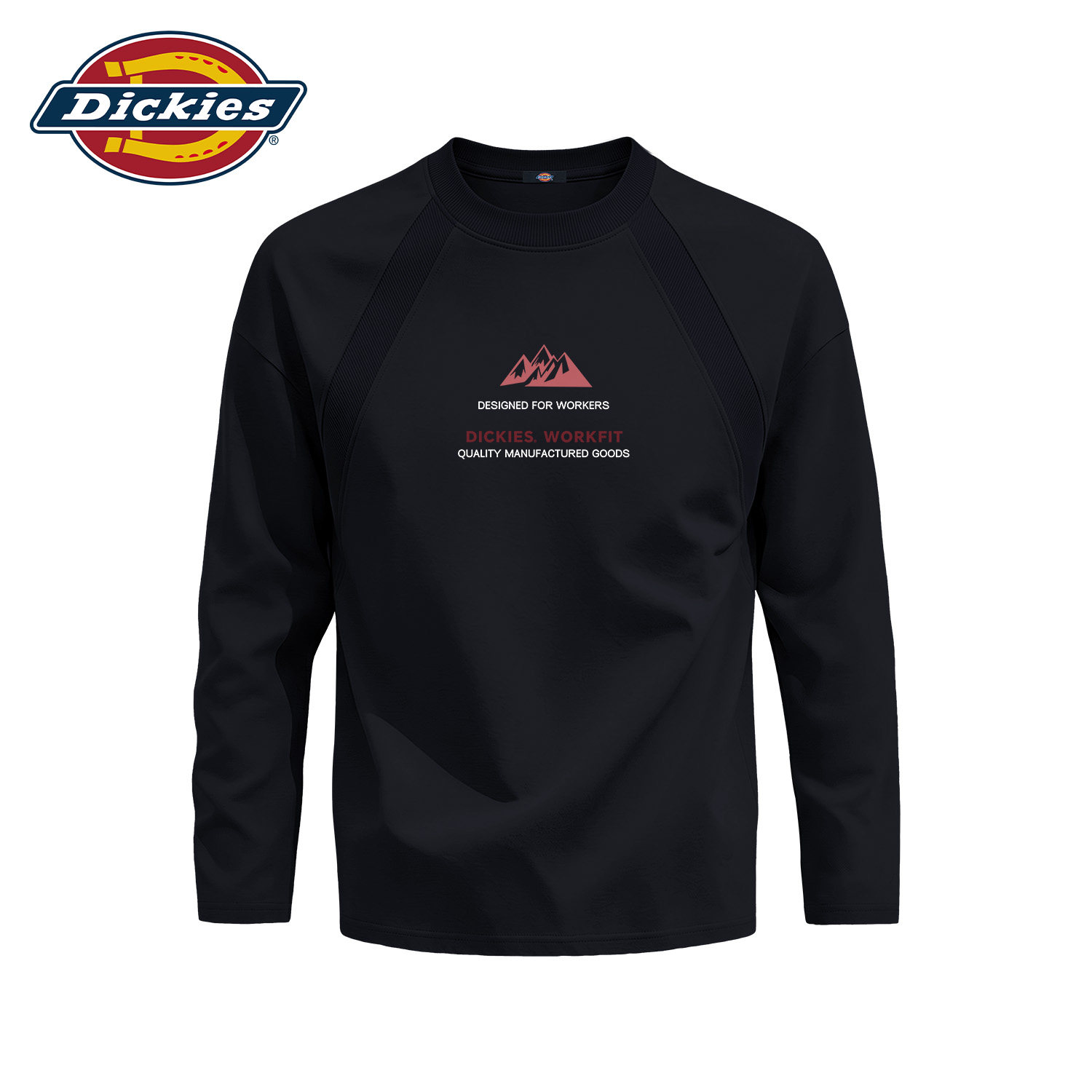Dickies重磅长袖T恤男2026秋季