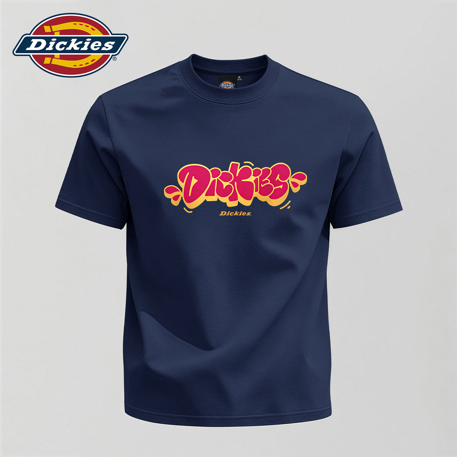 Dickies纯棉圆领短袖T恤男款