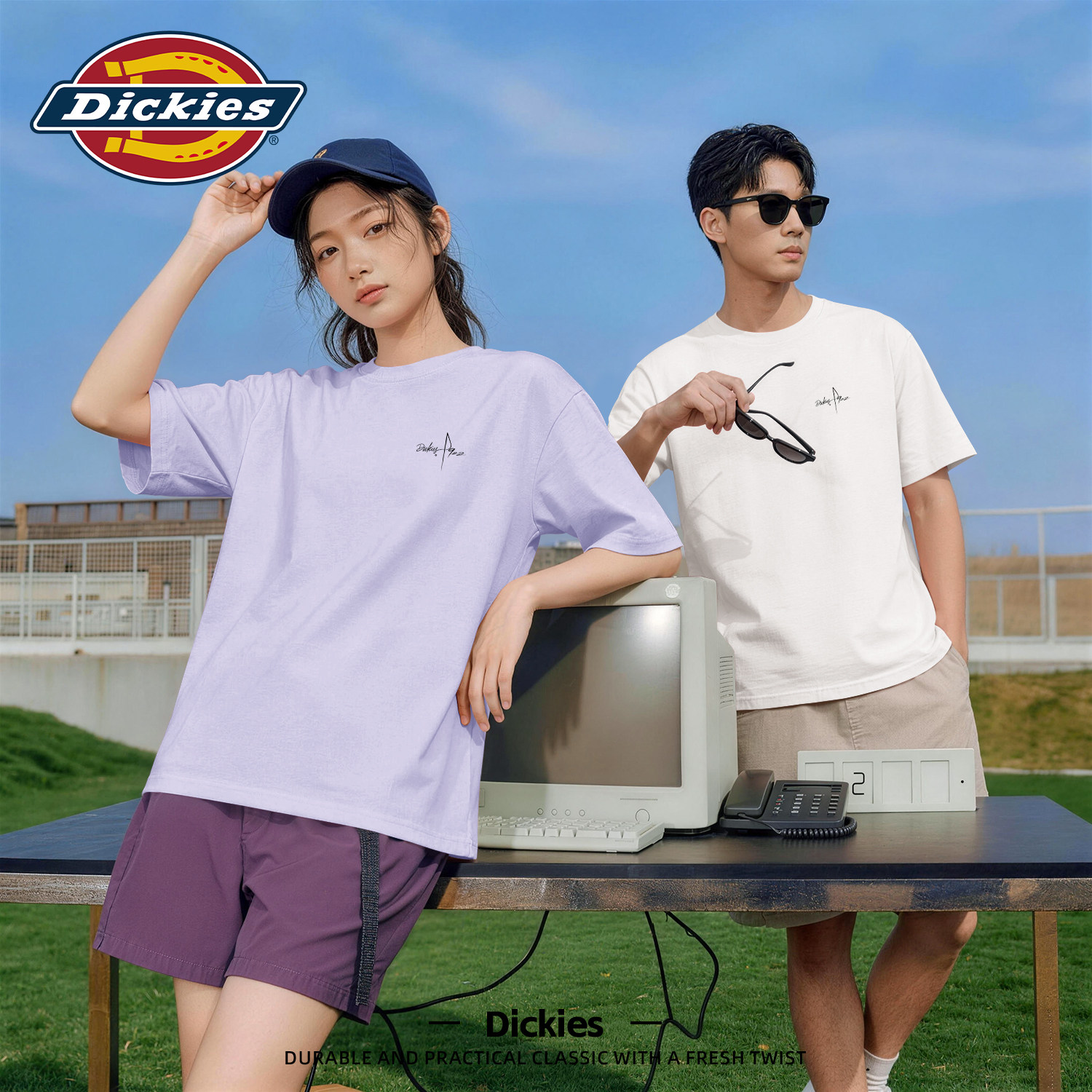Dickies索罗娜凉感短袖T恤男