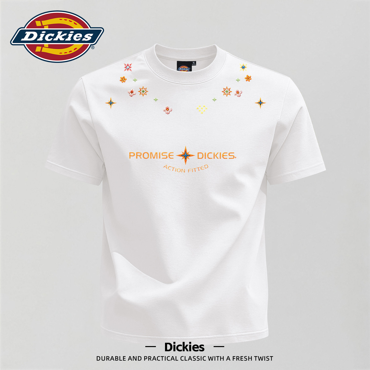 Dickies潮牌纯棉短袖T恤男款