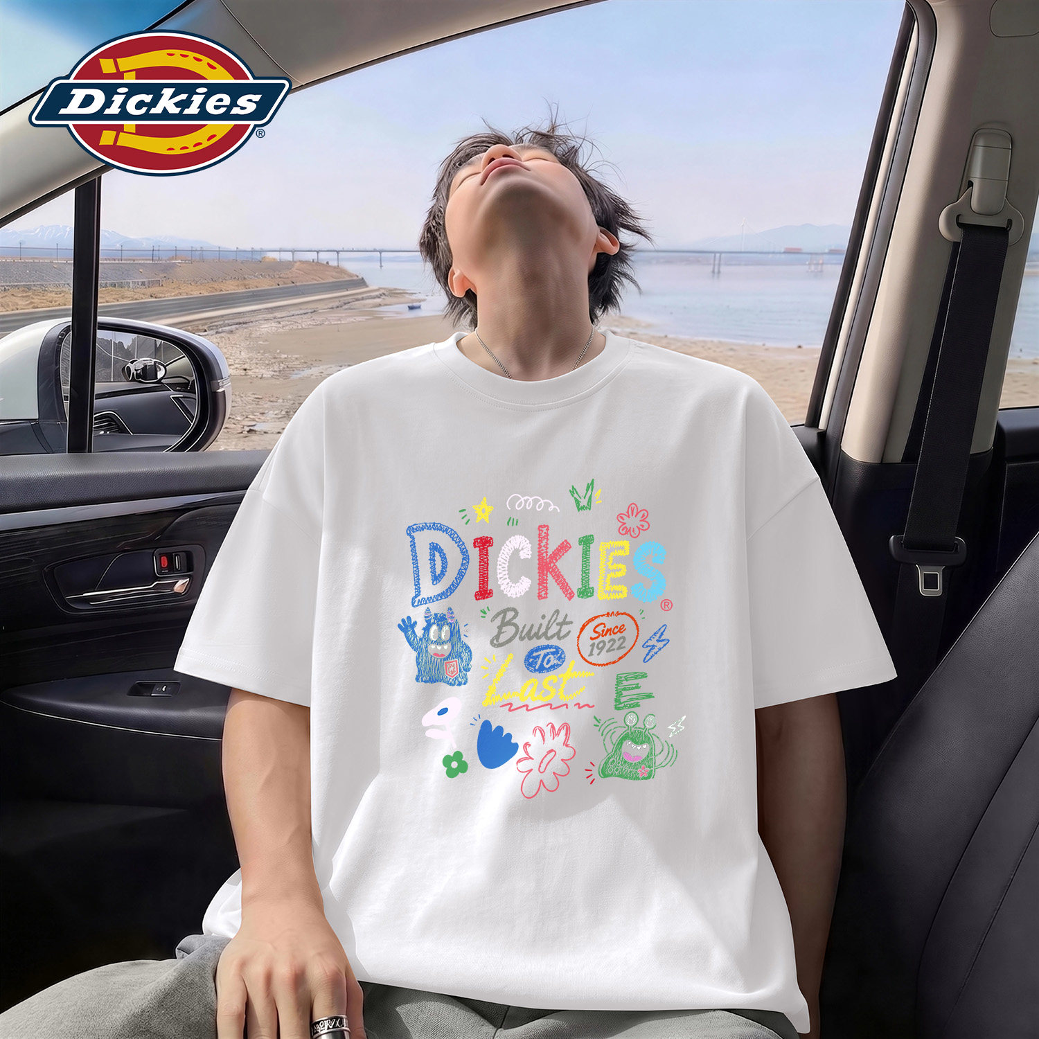 Dickies趣味印花短袖T恤男