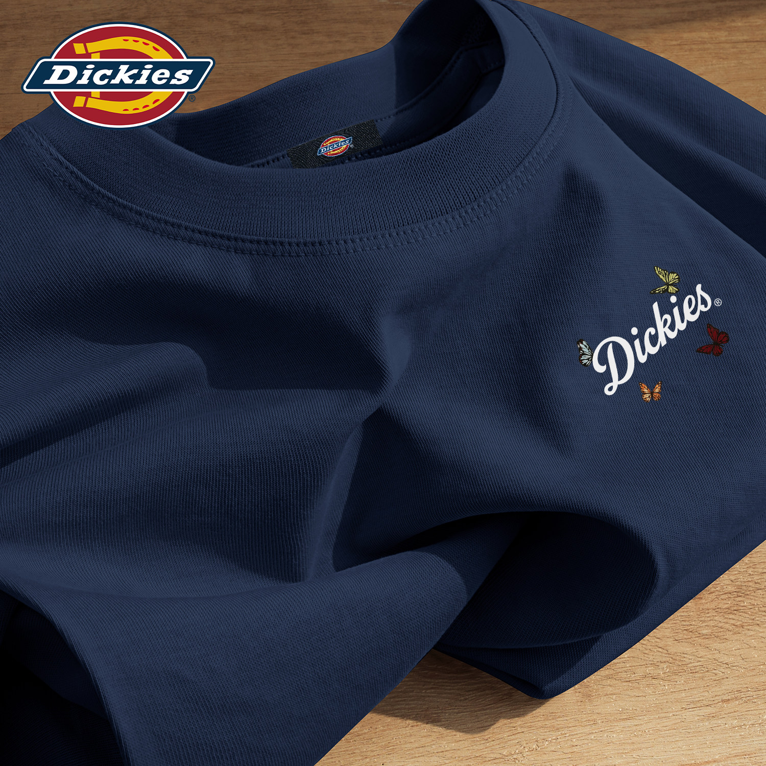 Dickies小蝴蝶印花短袖T恤男生
