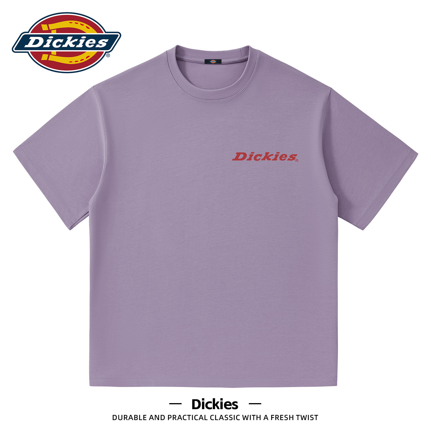 Dickies青少年纯棉短袖T恤男生