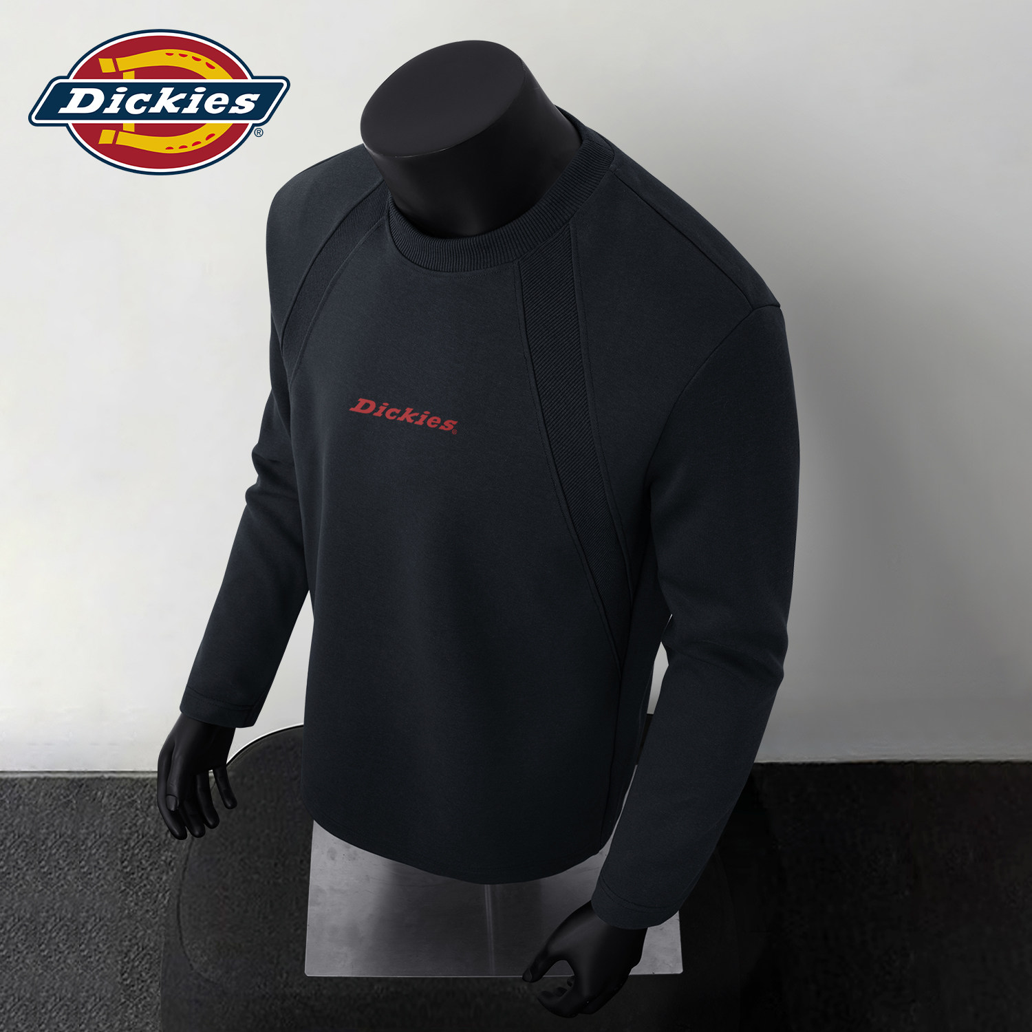 Dickies解构设计感长袖T恤男