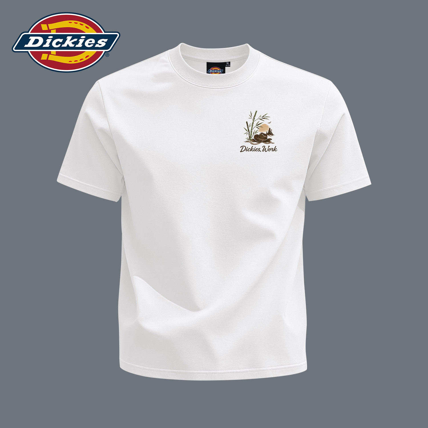 Dickies纯棉圆领短袖T恤男