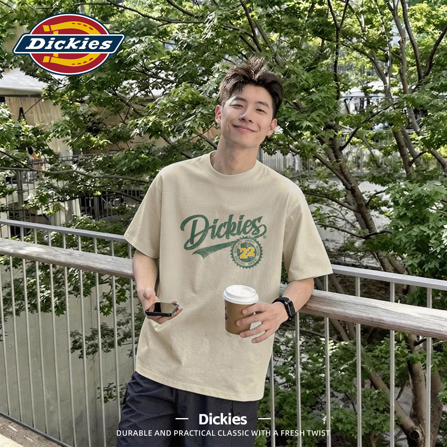 Dickies潮流印花设计短袖T恤