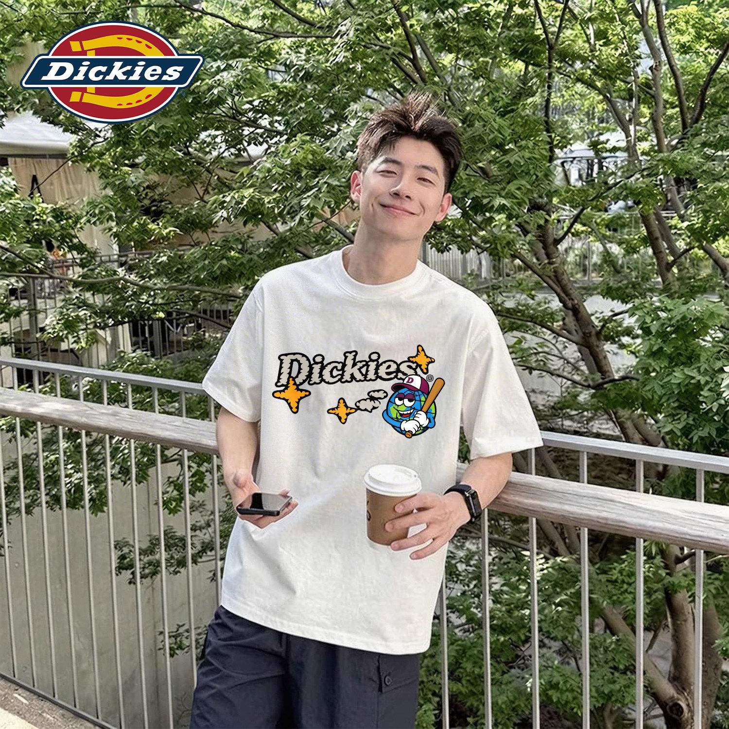 Dickies印花logo短袖T恤男生2026