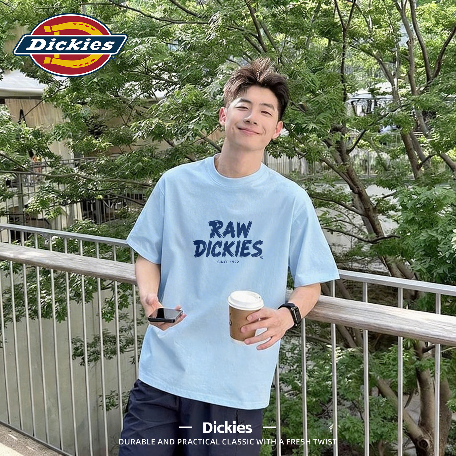 Dickies纯棉圆领短袖T恤