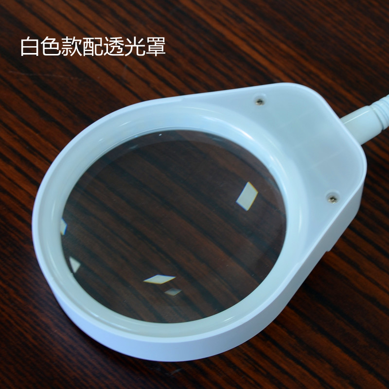 升级款10X带灯放大镜PD4S台式小夜灯LED台灯阅读实验多功能放大镜