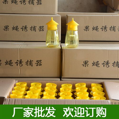 果园实蝇诱捕器果蝇诱剂捕捉包 瓜实蝇针蜂引诱剂带挂绳装