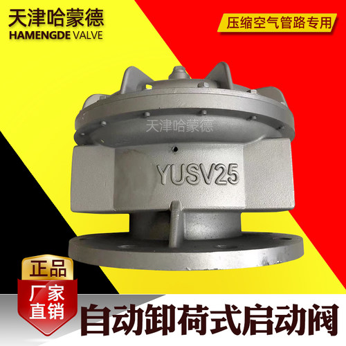 YUSV25罗茨风机自动卸荷式启动阀YUSV20 BSA7-65/100软启动卸荷阀