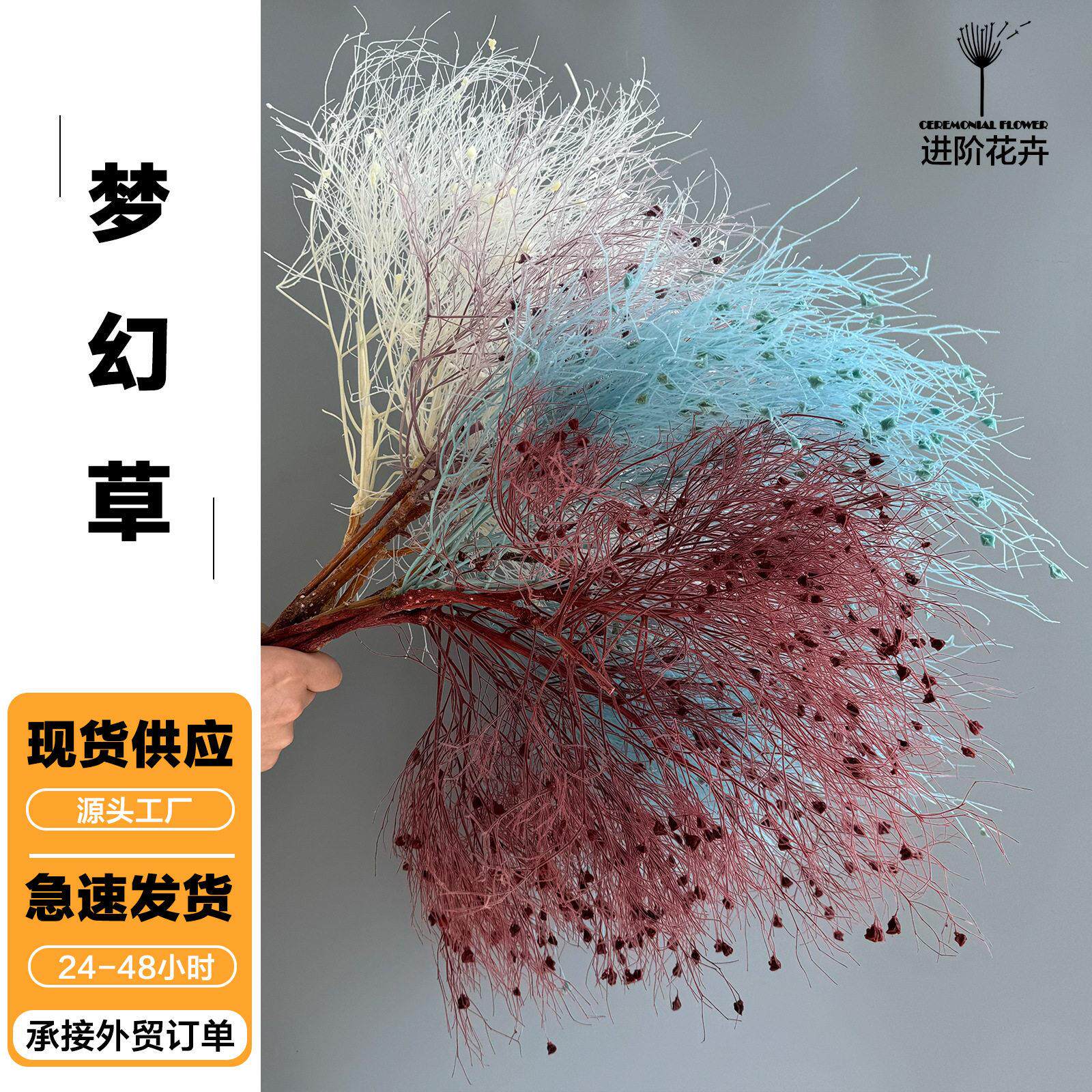 梦幻草永生花柔丝干燥花