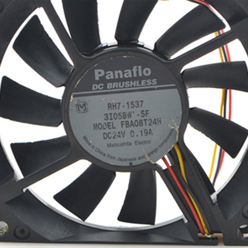 原装正品 Panaflo 8015 DC24V 0.19A FBA08T24H 三线 变频器风扇