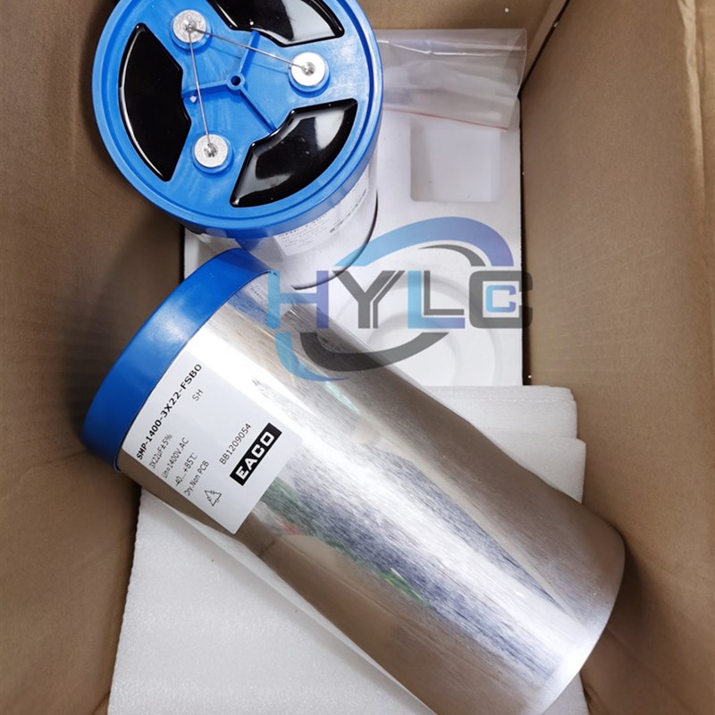 EACO滤波电容SMP-1000-3X30-FS三相交流谐振电容器1000VAC 3X30UF