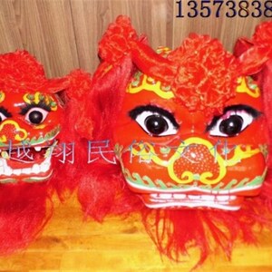 北狮舞狮正宗北狮北京狮笑脸北狮舞龙道具北狮婚庆用笑脸北狮龙灯