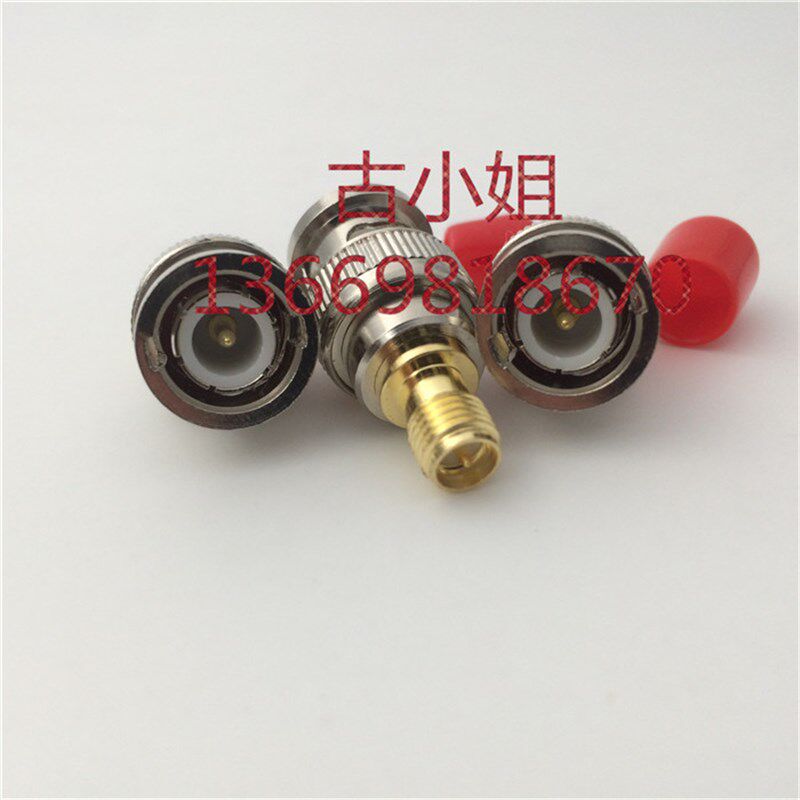 RP-SMA-K/BNC-J射频RF同轴信号转换驳接头Q9公转SMA母内针反接