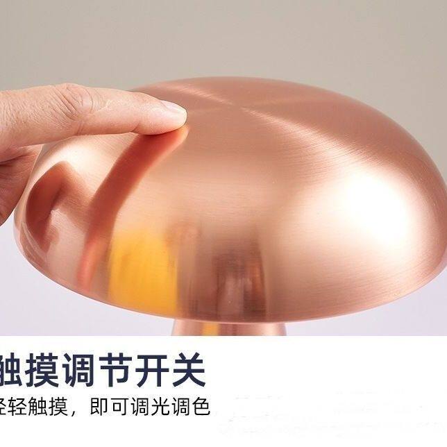 复古新款酒吧台灯可充电学习专用触摸护眼卧室桌面阅读氛围小夜灯