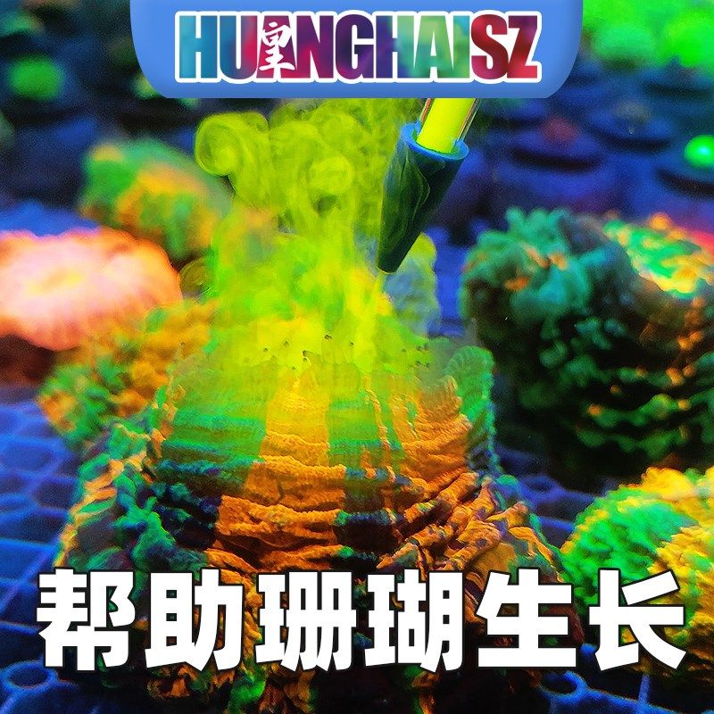 皇海珊瑚AB能量液珊瑚粮氨基酸维生素荧光发色生长软体硬骨非红海