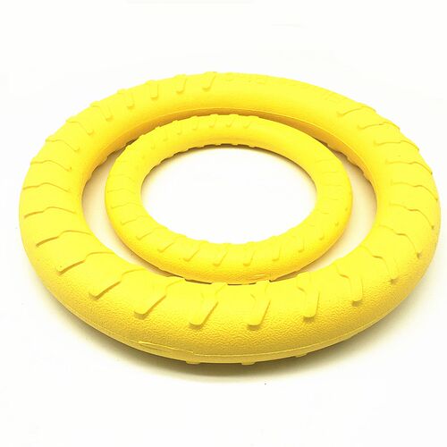 狗狗玩具球宠物用品训犬球耐咬浮水球中型大型犬拉环飞盘边牧金毛