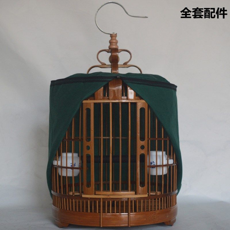 老料鸟笼贵州凯里鸟笼竹画眉鸟笼八哥鸟笼鹩哥鸟笼配件鸟笼子包邮