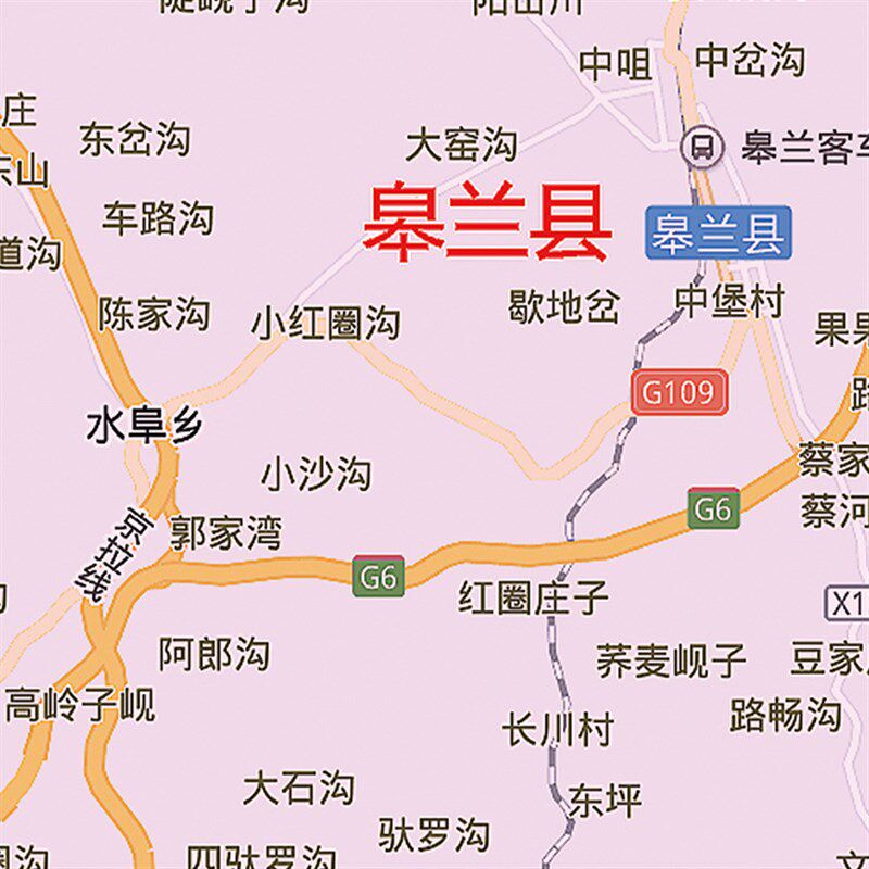 2024新款兰州市地图客厅办公室挂图高清防水墙壁装饰实物推荐定制