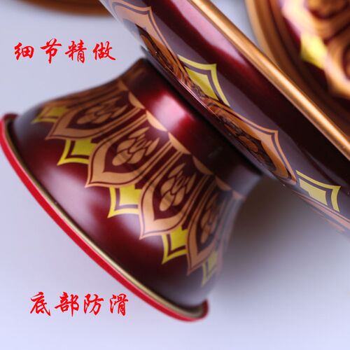合金果盘烤漆家用摆件摆水果水果盘贡品盘