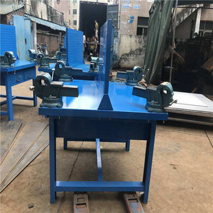 技校钳工实训台职校教学技能w桌四工位重型操作台虎钳工工作台定