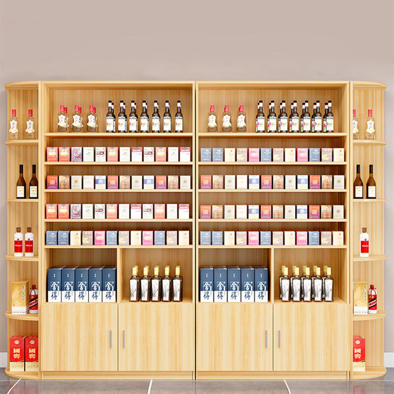 烟柜酒柜展示柜便利店超市货架香烟柜定制烟草名酒架子展示柜定制
