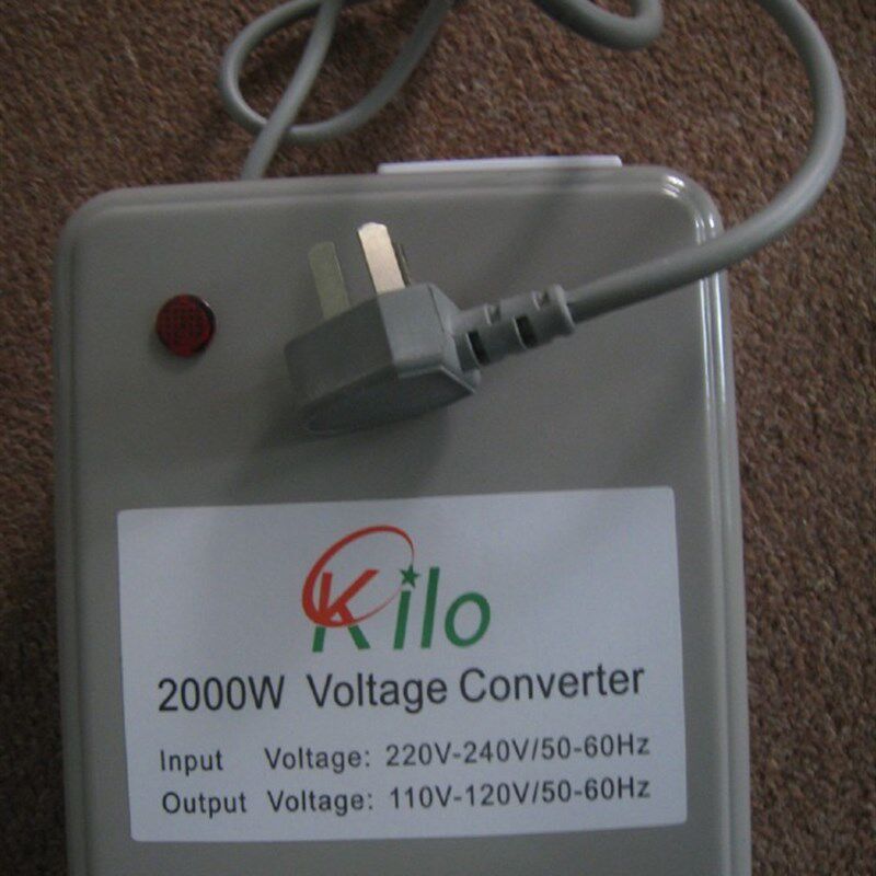现货KILO 2000W/3000VA 110V转220 220V转110V电压转换器 变换器
