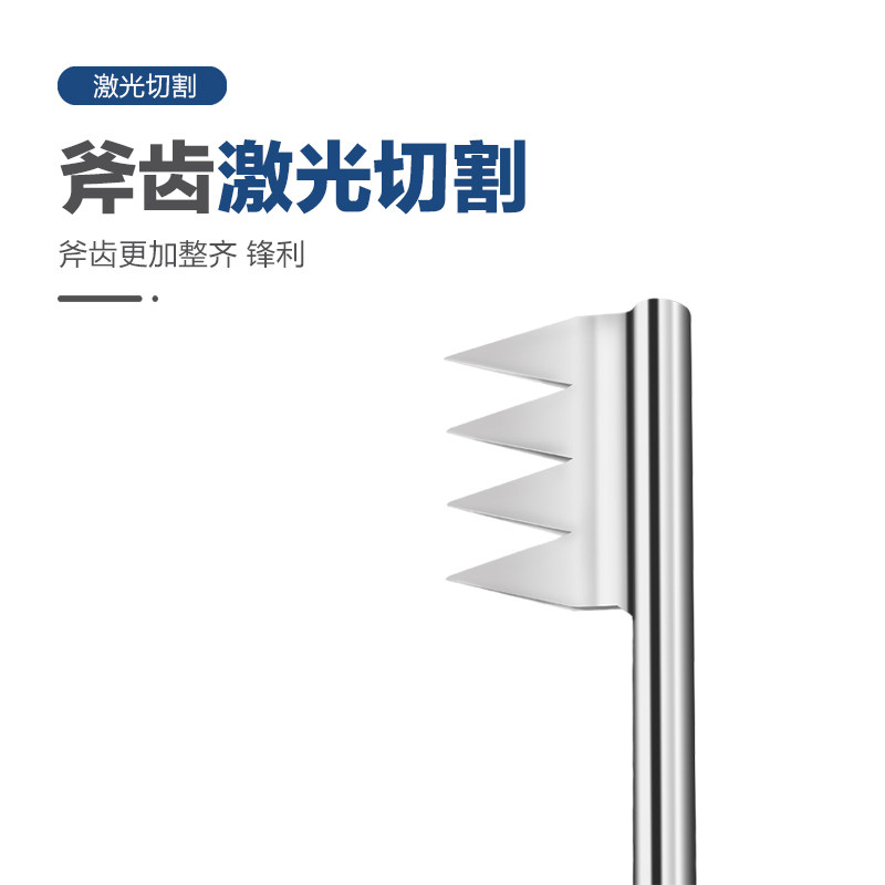 活虾运输304不锈钢破冰斧头 海鲜车专用 活虾运输 304不锈钢斧头