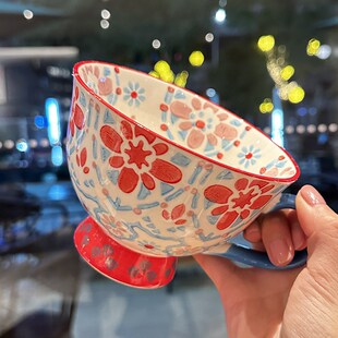 【橙意系列】早餐杯 真的很好看!陶瓷马克杯大容量咖啡杯子水杯