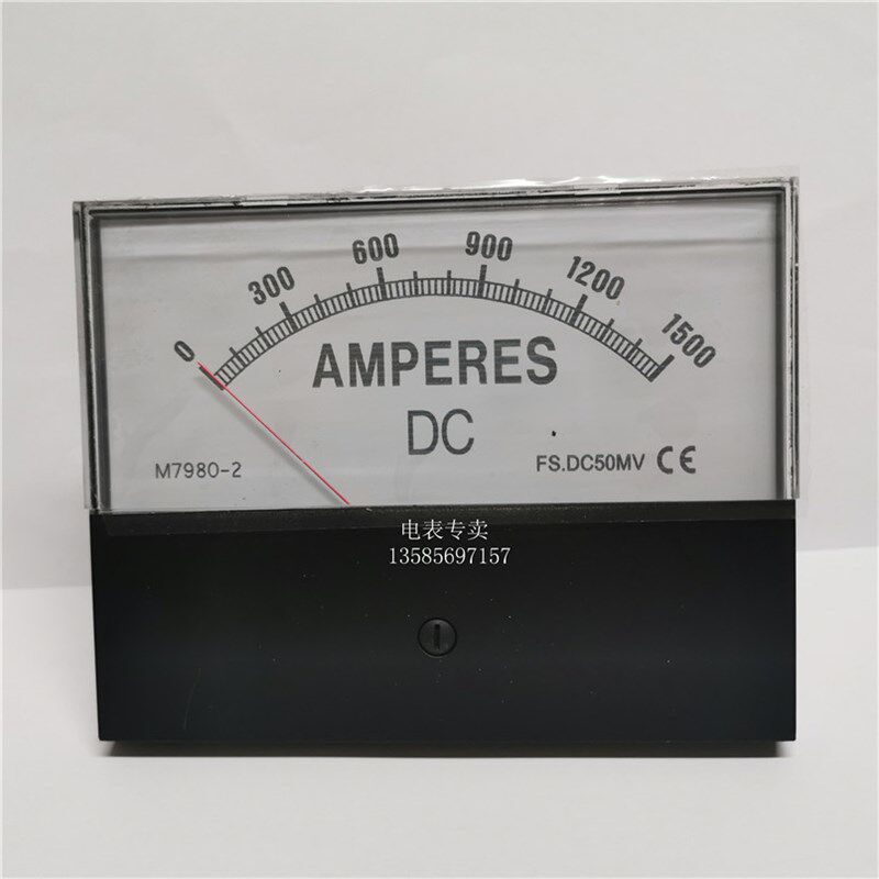 林肯焊机埋弧焊机用电表M7980-2电流表DC1500A DC50MV