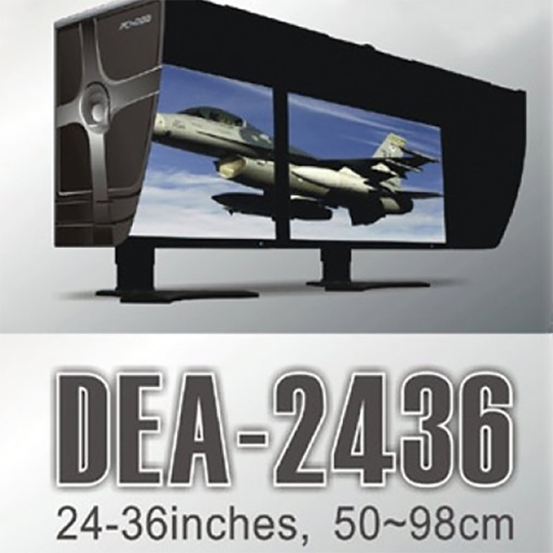 派虎屏幕显示器遮光罩DEA-2436  24-36寸电脑遮光罩板超宽型加厚