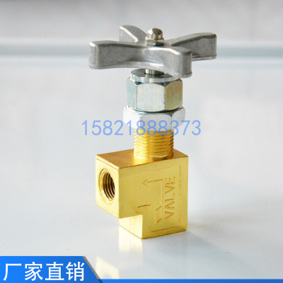 压力表开关GCT-02 GCLT-02 90180液压仪表阀门考克2分1/4