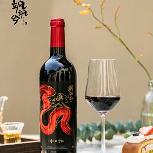 飒飒兮法国干红葡萄酒原瓶进口橡木桶发酵梅洛赤波尔多产区红酒